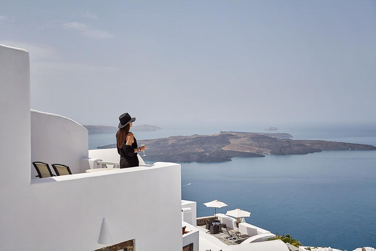 Mirabo Villas (Adults Only) Firostefani Buitenkant foto