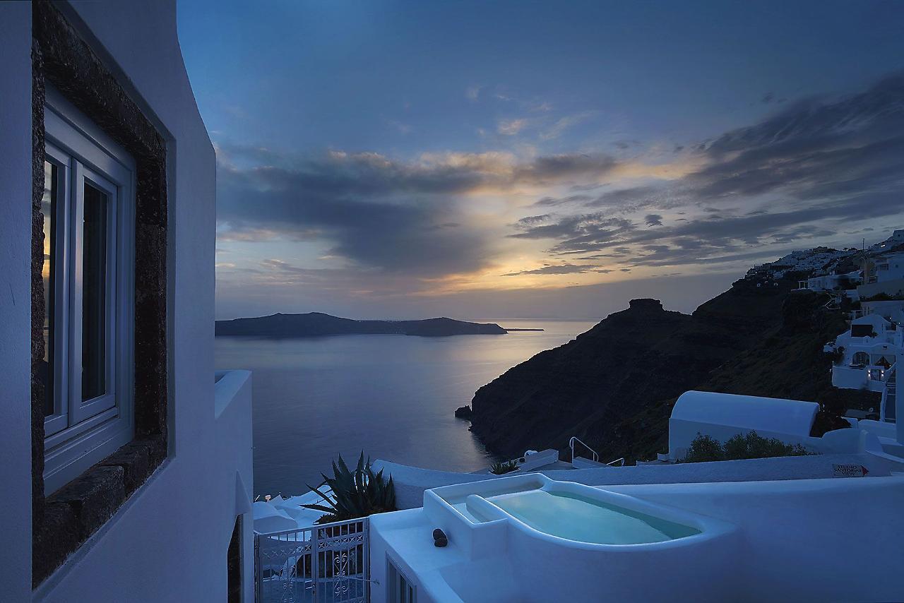 Mirabo Villas (Adults Only) Firostefani Buitenkant foto