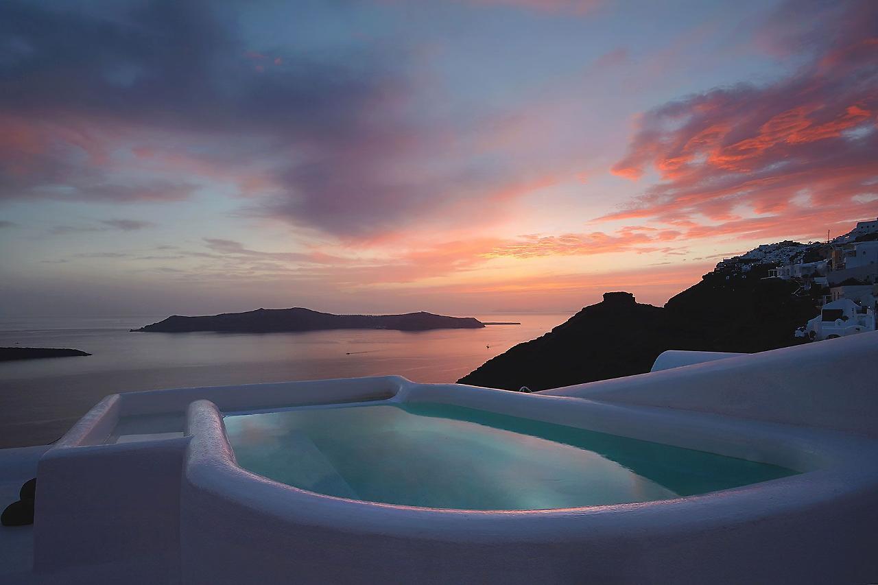 Mirabo Villas (Adults Only) Firostefani Buitenkant foto